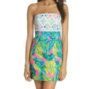 Lilly Pulitzer Brynn Dress Pink Sunset Size 14
